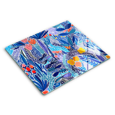 Krycí deska na sporák 60x52 cm Malovaná louka