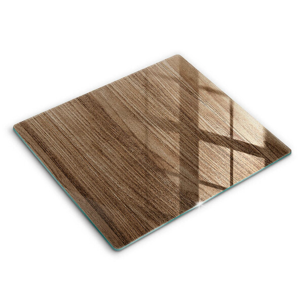 Kryt na indukční desku 60x52 cm Textura dřeva