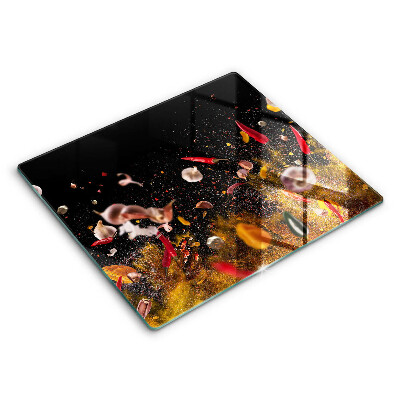 Kryt na sklokeramickou desku 60x52 cm Pikantní koření