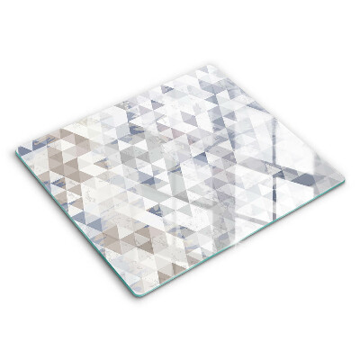 Kryt na sporák 60x52 cm Vzor trojúhelníků