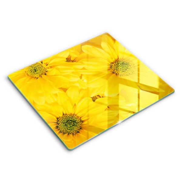 Sklo za sporák 60x52 cm Okvětní lístky