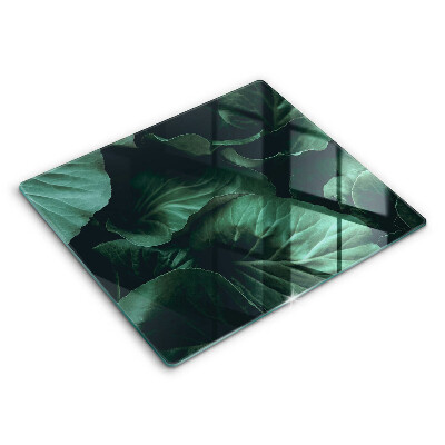 Kryt na sporák 60x52 cm Divoké tmavé listy