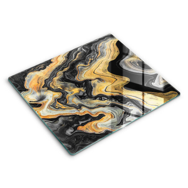 Kryt na indukční desku 60x52 cm Abstraktní struktura