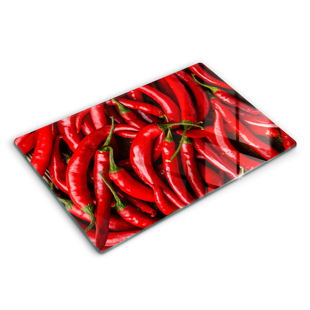 Kryt na sporák 80x52 cm Pálivé chilli papričky