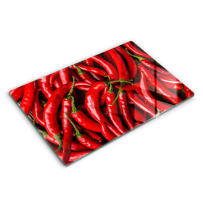 Kryt na sporák 80x52 cm Pálivé chilli papričky