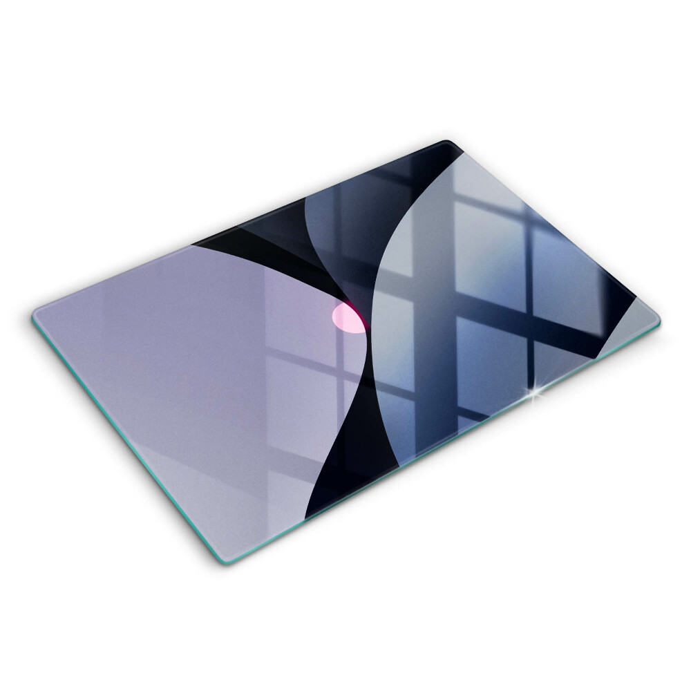 Kryt na indukční desku 80x52 cm Abstraktní tvary