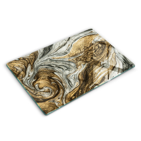 Kryt na sklokeramickou desku 80x52 cm Bohatá abstrakce