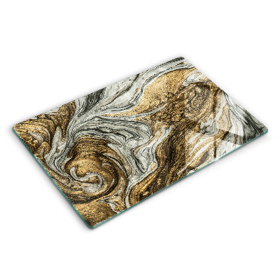 Kryt na sklokeramickou desku 80x52 cm Bohatá abstrakce