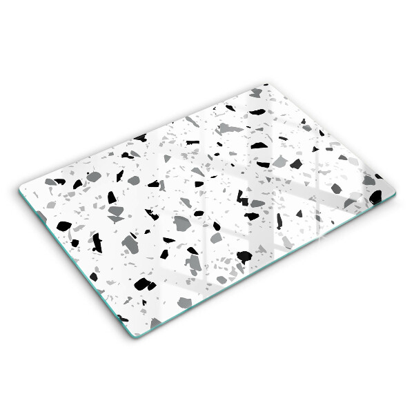 Skleněná deska za plynový sporák 80x52 cm Dekorativní kamenina kámen