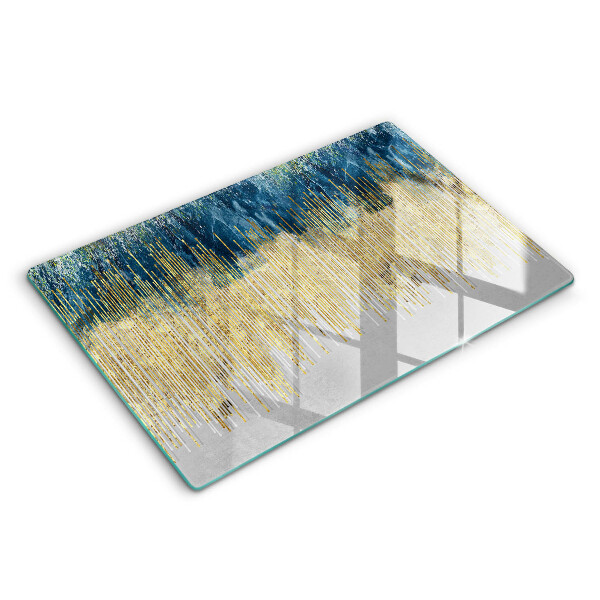 Sklo za sporák 80x52 cm Designová abstrakce