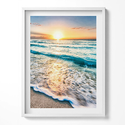 Obraz v rámu Pláž mořský písek