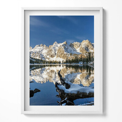 Obraz v rámu Horská přírodní krajina