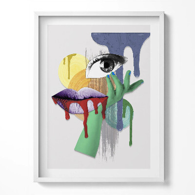 Obraz v rámu Surrealistická koláž