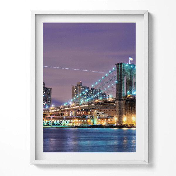 Obraz v rámu Brooklynský most