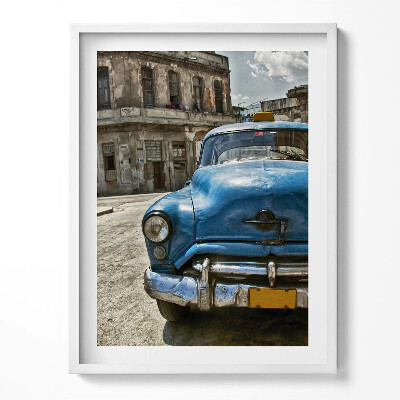 Obraz v rámu Klasické veteránské auto