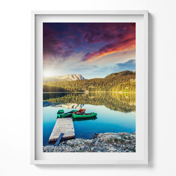 Obraz v rámu Říční krajina