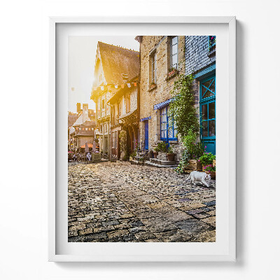 Obraz v rámu Ulice starého města