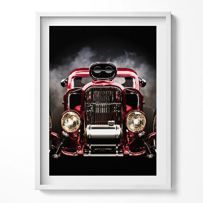 Obraz v rámu Staré veteránské auto