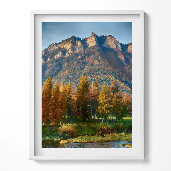 Obraz v rámu Vrchol pohoří Trzy Korony