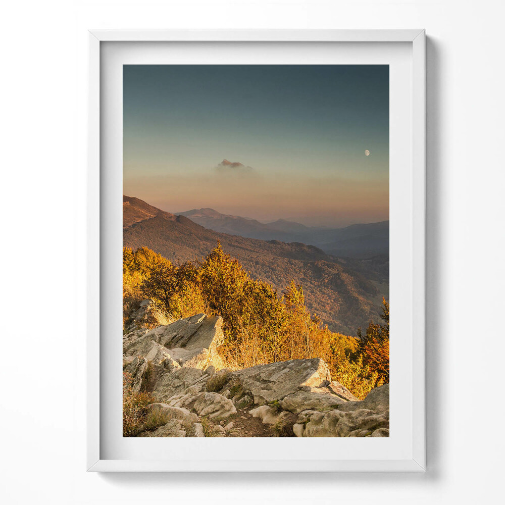 Obraz v rámu Pohoří Bieszczady