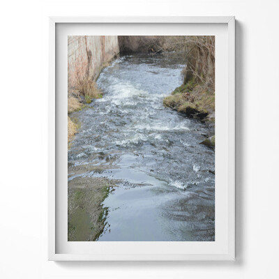 Obraz v rámu Tasovice řeka Dyja Morava