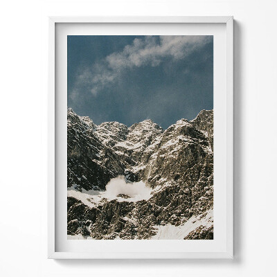 Obraz v rámu Pohoří Watzmann Berchtesgadener