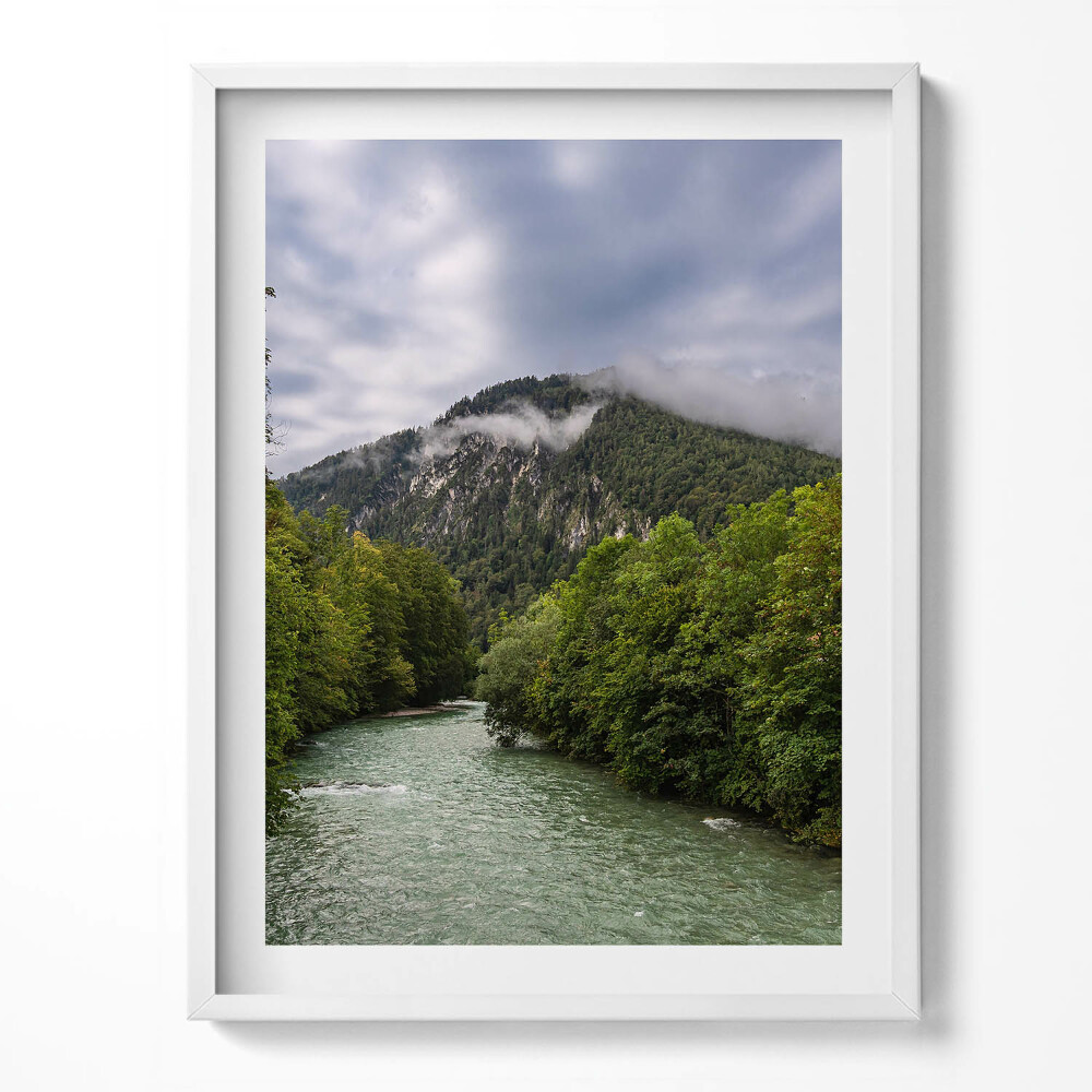 Obraz v rámu Německo horská krajina