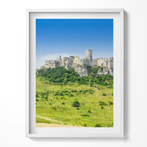 Obraz v rámu Spišský hrad na Slovensku