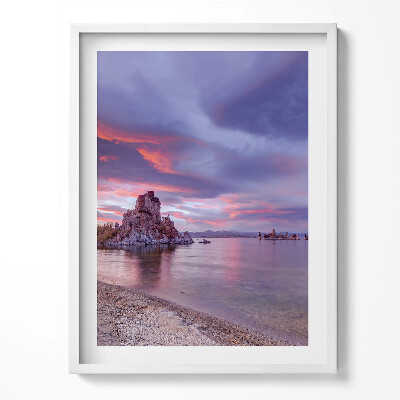 Obraz v rámu Mono Lake California Východ slunce