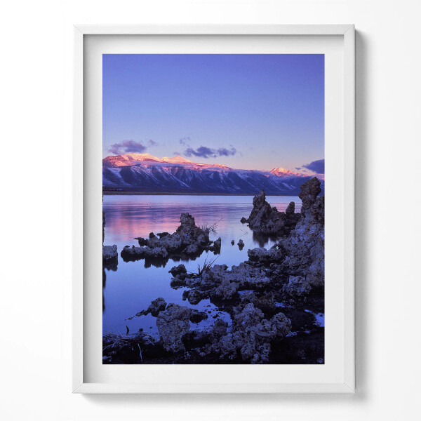 Obraz v rámu Mono jezero Kalifornie USA