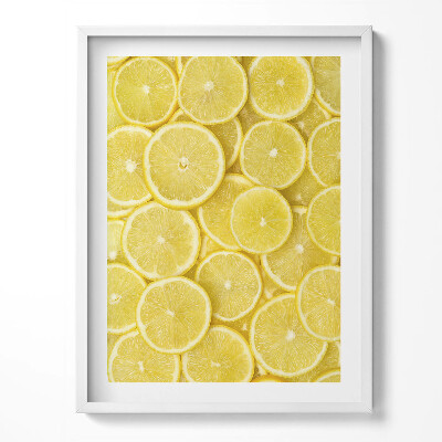 Obraz v rámu Citronové ovoce