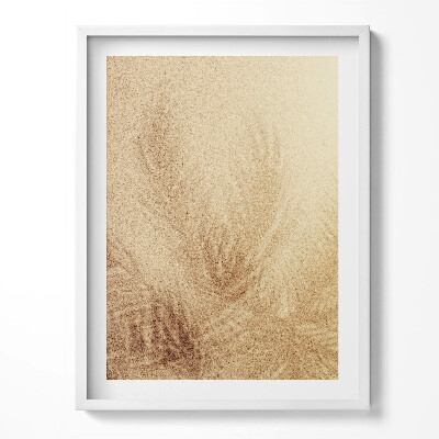 Obraz v rámu Pláž písek dovolená