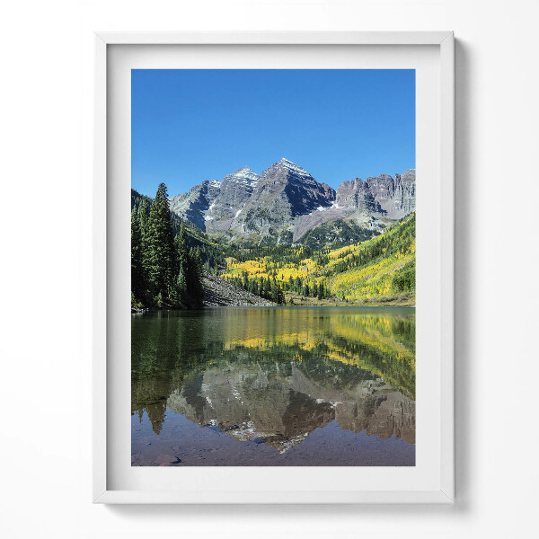 Obraz v rámu Jezerní hory a lesy