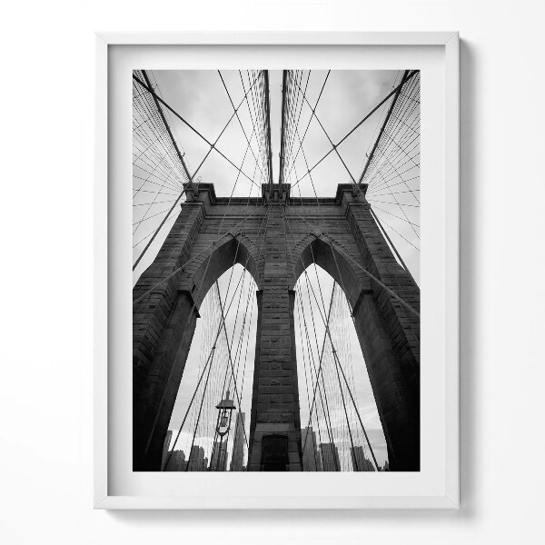 Obraz v rámu Brooklynský most