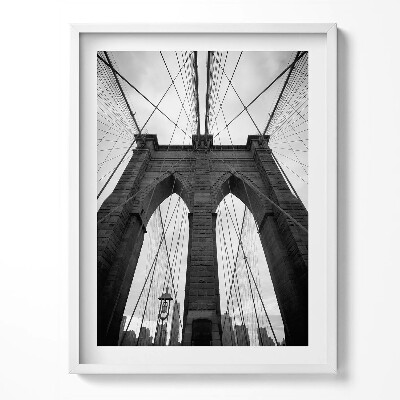 Obraz v rámu Brooklynský most