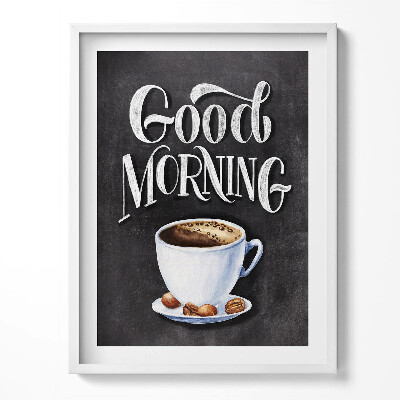 Obraz v rámu Kuchyň nápis 