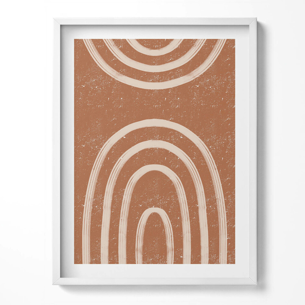 Obraz v rámu Minimalistické umění v boho stylu