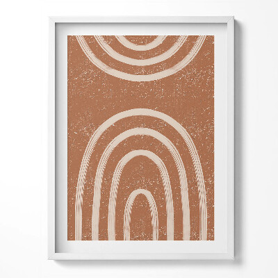 Obraz v rámu Minimalistické umění v boho stylu