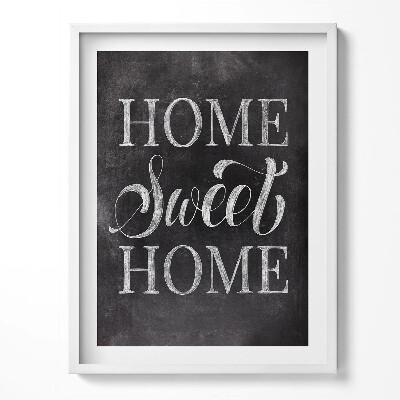 Obraz v rámu Nápis pro byt 