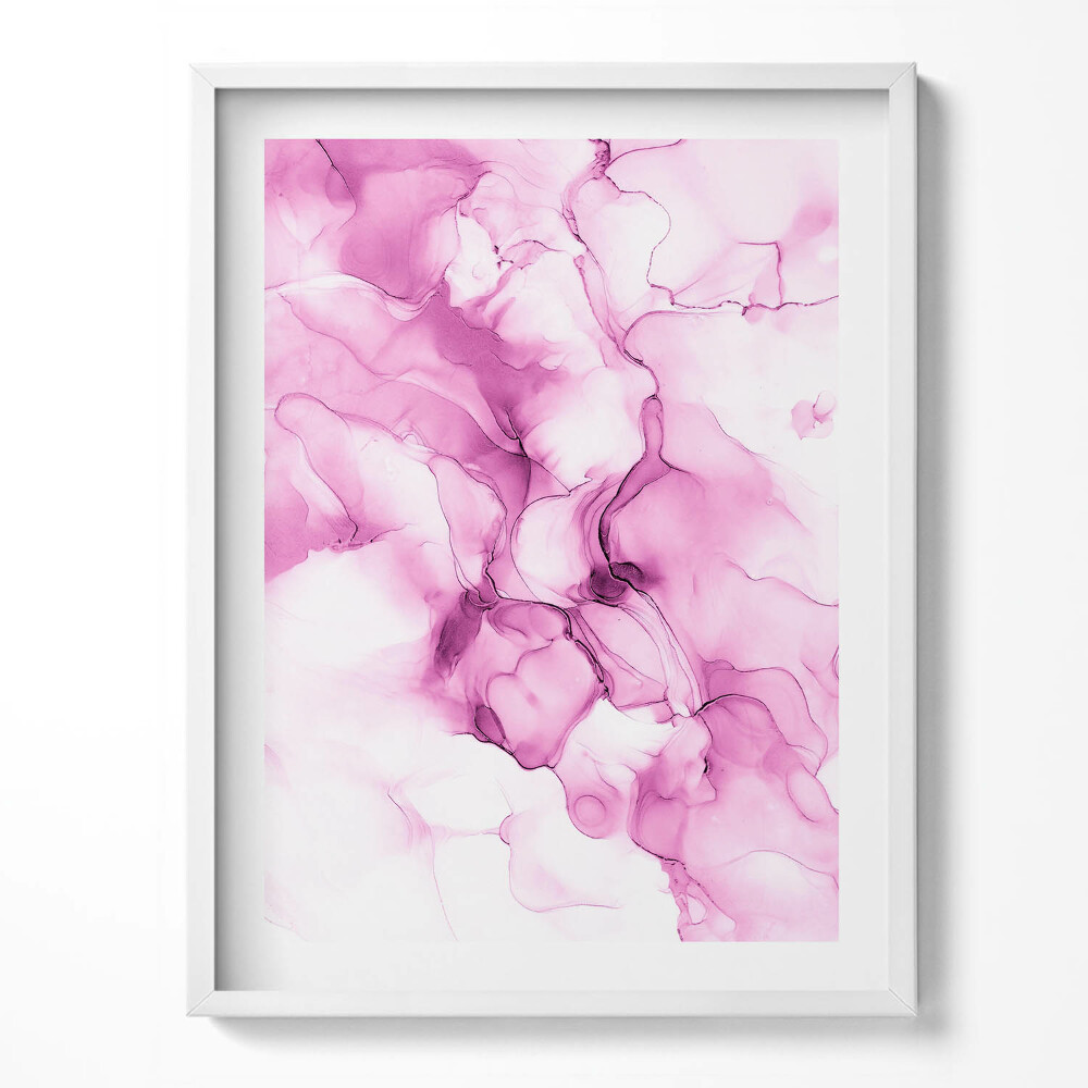 Obraz v rámu Tekutá textura