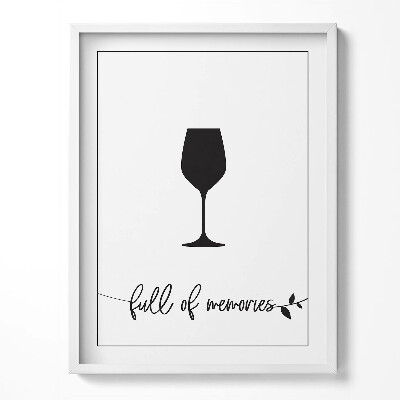 Obraz v rámu Nápis do kuchyně a jídelny 