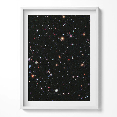 Obraz v rámu Foto NASA - hvězdný prostor