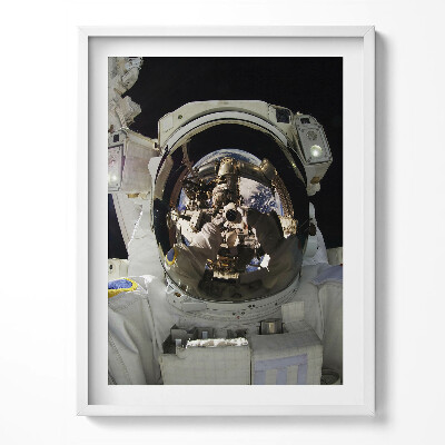 Obraz v rámu Astronaut ve vesmíru NASA