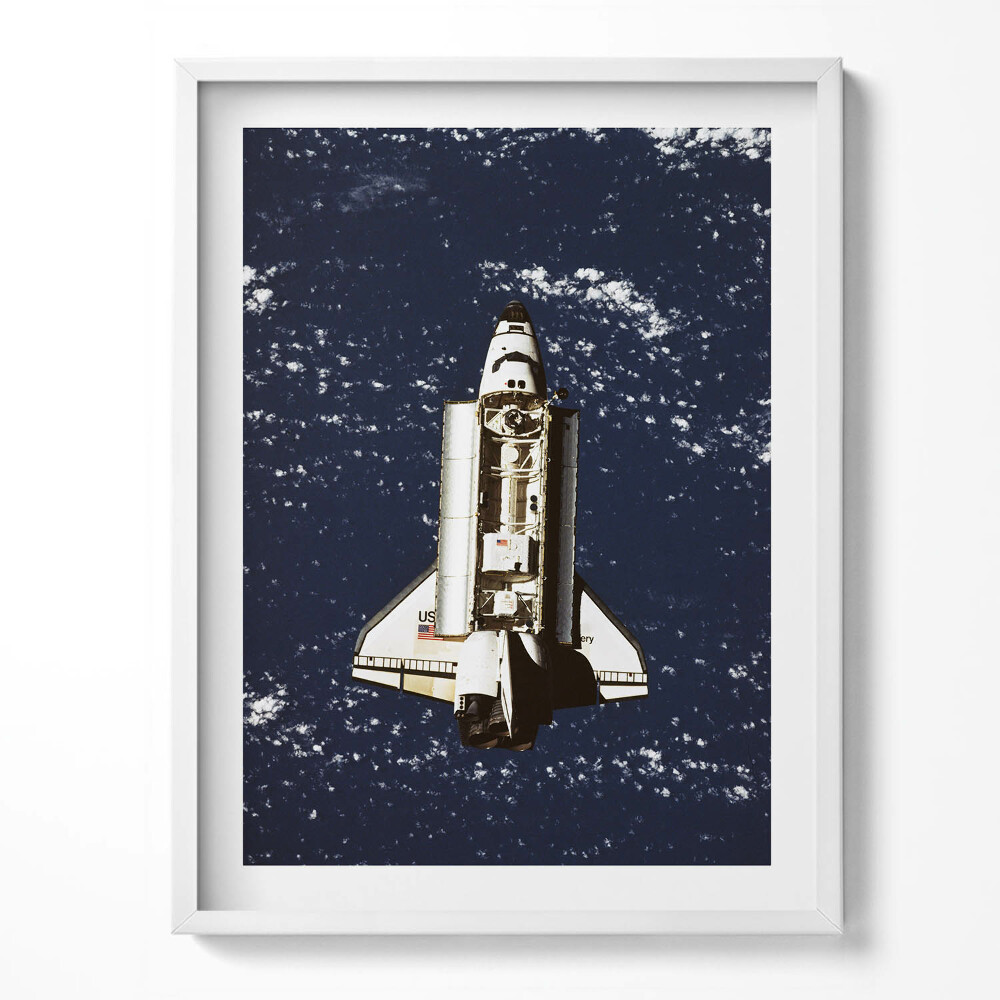 Obraz v rámu Kosmická loď NASA
