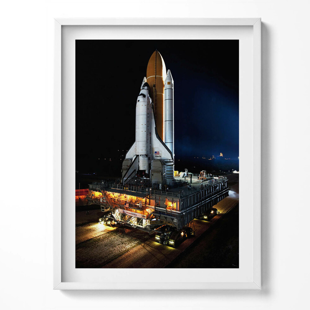 Obraz v rámu Vesmírná raketa NASA