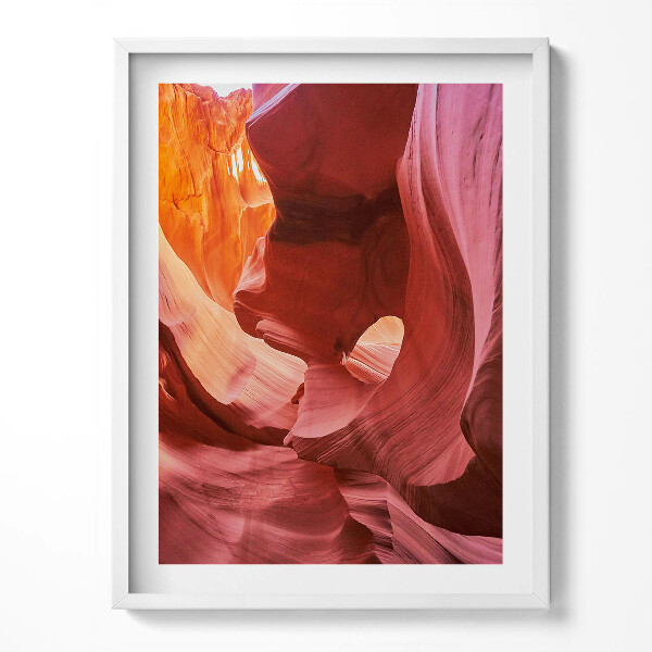 Obraz v rámu Deštivé skály