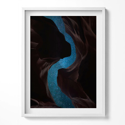 Obraz v rámu Hvězdná obloha