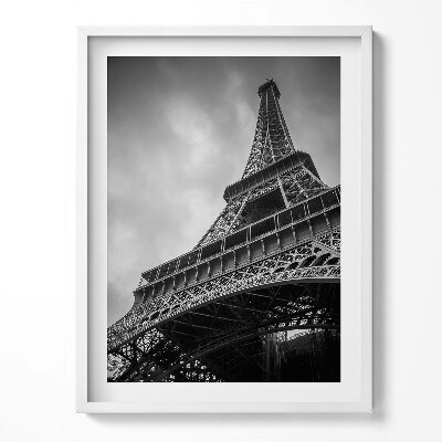 Obraz v rámu Eiffelova věž - Paříž, Francie