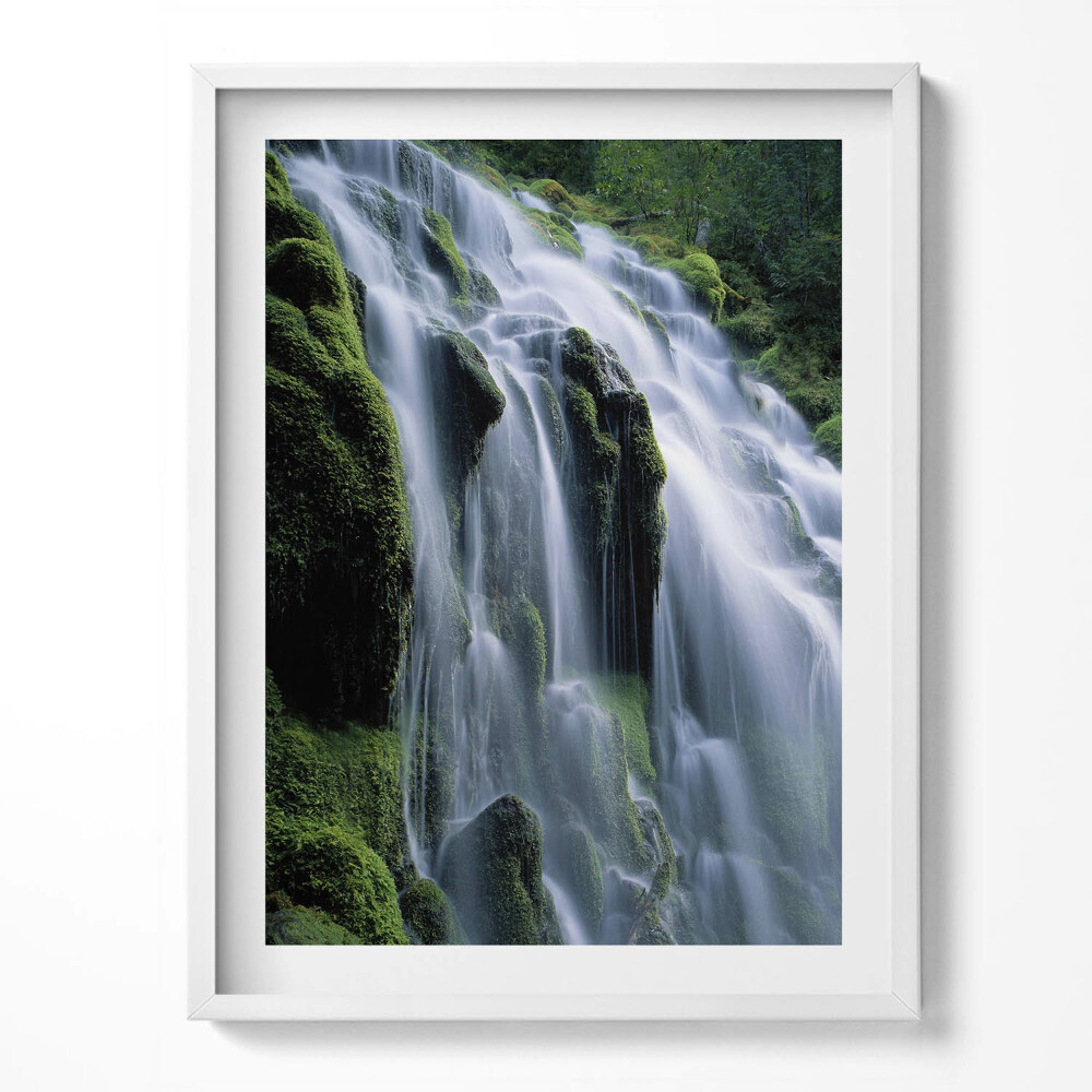 Obraz v rámu Velký vodopád v džungli