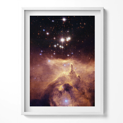 Obraz v rámu Nebe a hvězdy kosmos